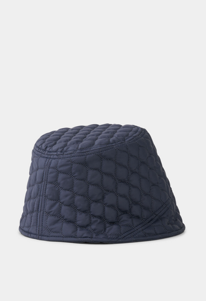 Amoux Navy Quilted Hat