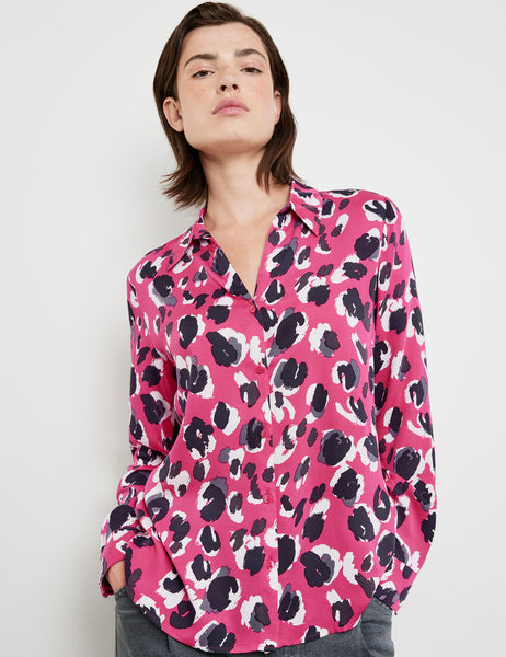 Blouse with Animal Print