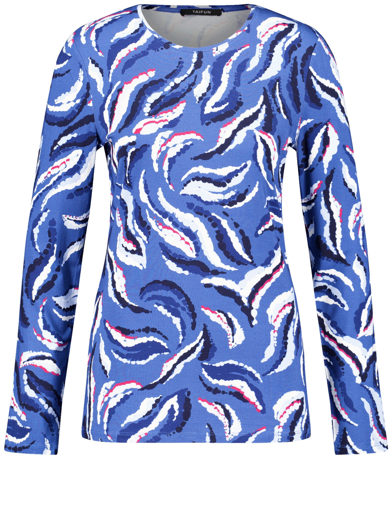 Long-Sleeve Printed Top