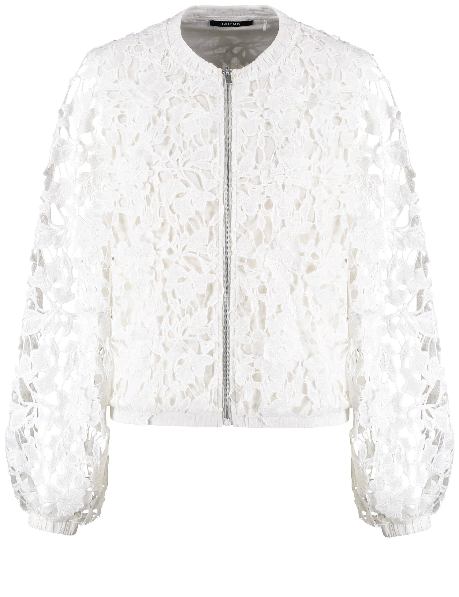 Lace Bomber Jacket
