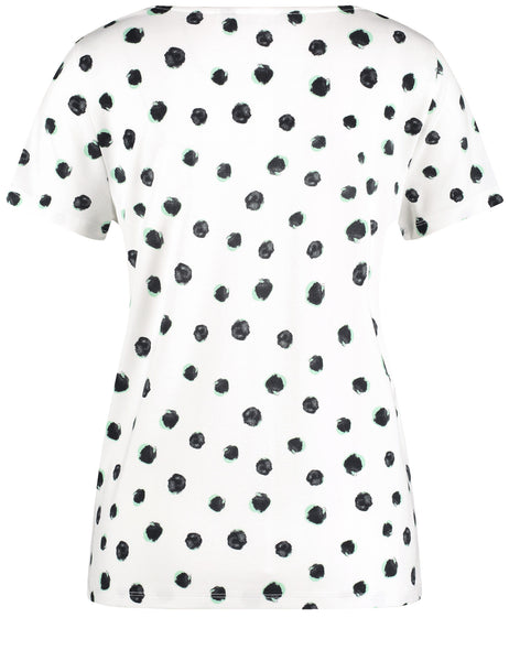 T-Shirt with Polkadots