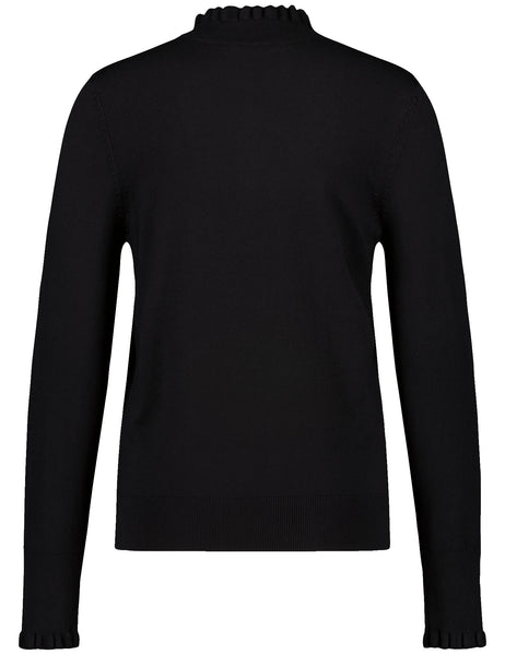 Fine Knit with Ruffle