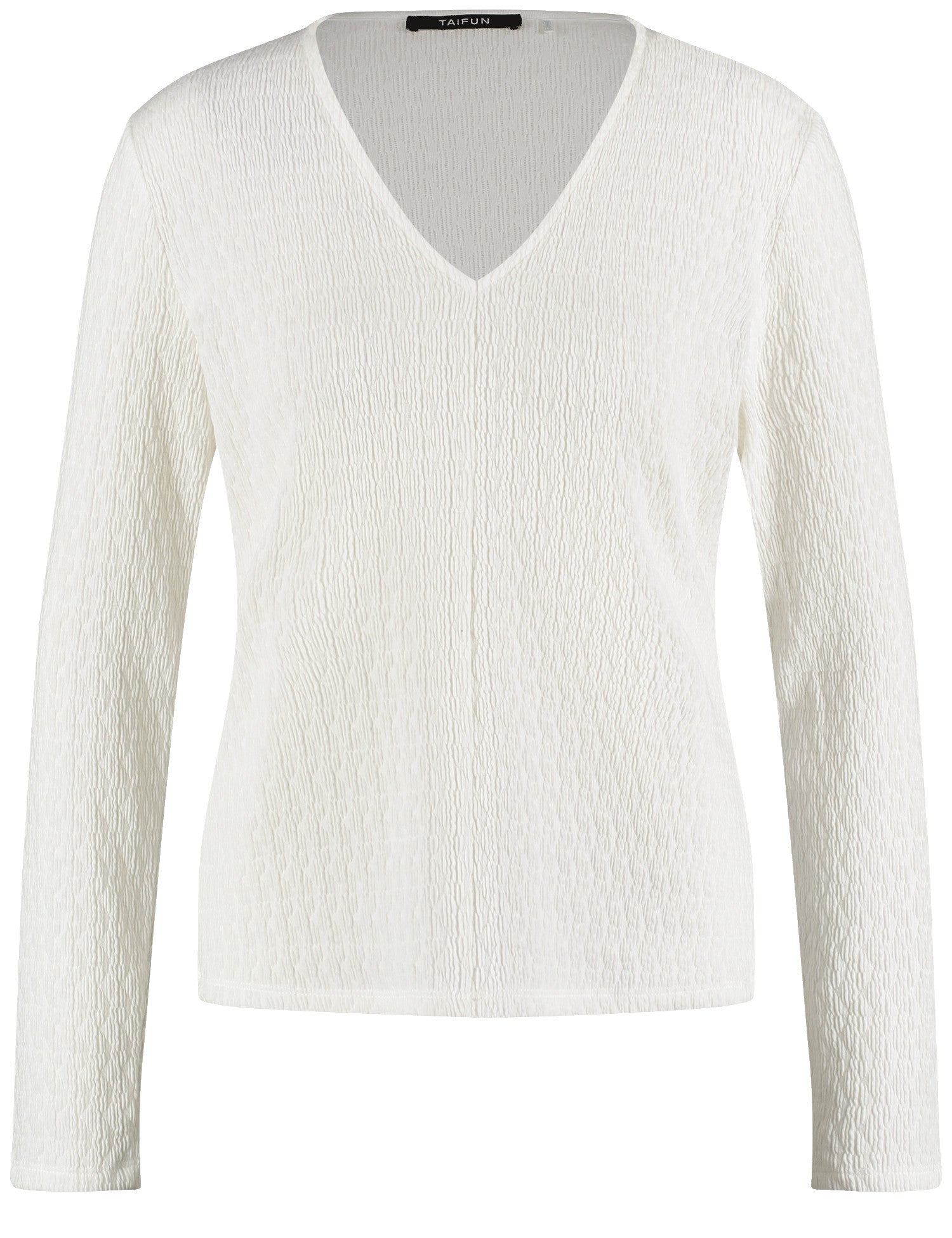 V-Neck Long-Sleeve Top
