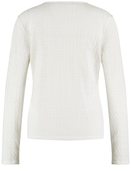 V-Neck Long-Sleeve Top