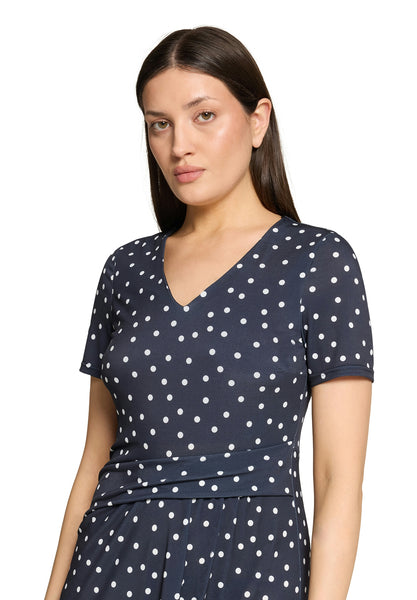 VERA MONT Polkadot Dress