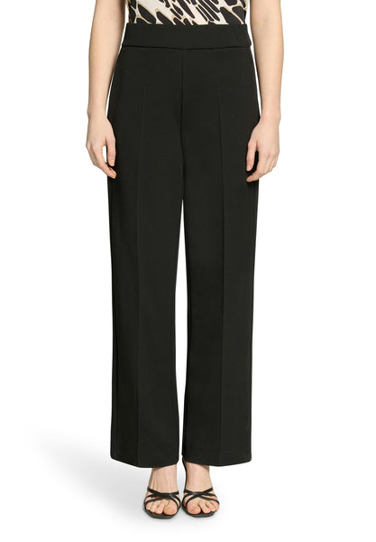 VERA MONT Pull-On Black Pant