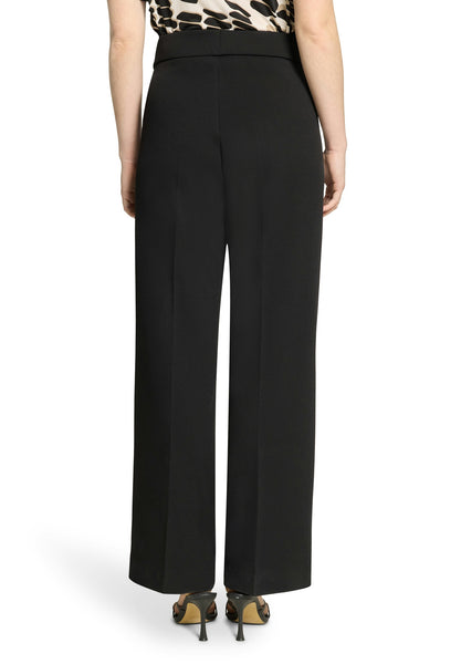 VERA MONT Pull-On Black Pant