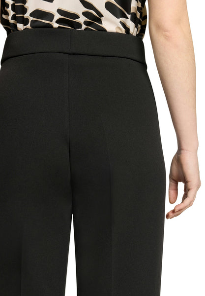 VERA MONT Pull-On Black Pant